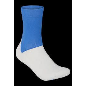 Socquettes POC Essential Road Sock - Basalt Blue - Hydrogen White