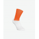 Socquettes POC Essential Road Sock - Zink Orange - Hydrogen White
