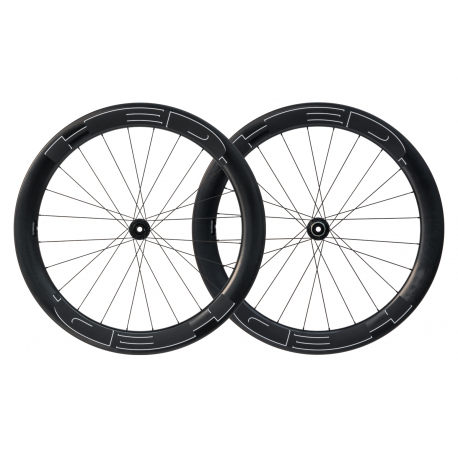 Paire roues Tubeless HED VANQUISH RC6 Performance DISC