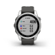 GARMIN Fenix 7S - Silver avec bracelet gris - Montre GPS Running