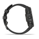 GARMIN Fenix 7 Sapphire Solar Titane - Carbon Gray DLC avec bracelet noir - Montre GPS Running