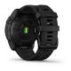 GARMIN Fenix 7X Sapphire Solar Titane - Black DLC avec bracelet noir - Montre GPS Running
