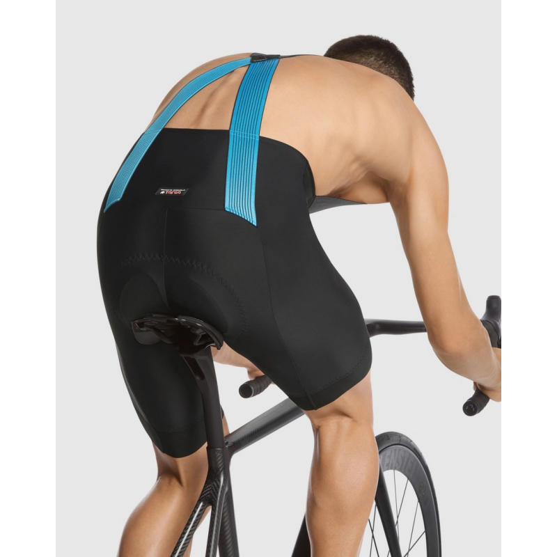 ASSOS Equipe RS Bib Shorts S9 TARGA Cyber Blue Cuissard Cycliste