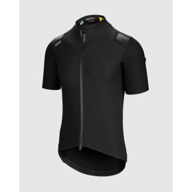 ASSOS EQUIPE RS Spring Fall Jersey Targa - Black - Maillot manche courte mi saison 