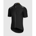 ASSOS EQUIPE RS Spring Fall Jersey Targa - Black - Maillot manche courte mi saison 