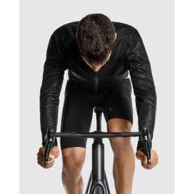 ASSOS EQUIPE RS Rain Jacket TARGA Black  - Veste pluie Coupe vent 
