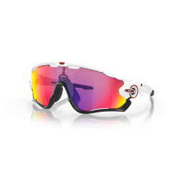 OAKLEY JAWBREAKER Prizm Road - Polished White OO9290-05 - Lunettes solaires
