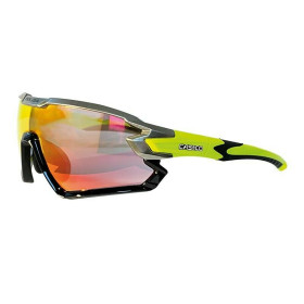 Lunettes CASCO SX-34 Carbonic Black Neon Yellow