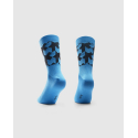 Socquettes ASSOS MONOGRAM SOCKS EVO Cyber Blue