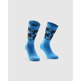 Socquettes ASSOS MONOGRAM SOCKS EVO Cyber Blue