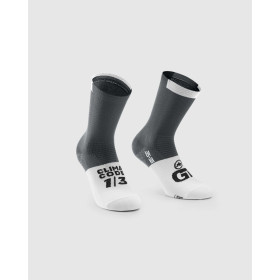 Paire de socquettes ASSOS GT SOCKS C2 Torpedo Grey