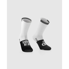 Paire de socquettes ASSOS GT SOCKS C2 Holy White