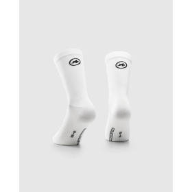 Pack de 2 paires de Socquettes ASSOS Essence Socks High  Holy White  - TWIN PACK - 2 paires