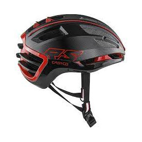 CASCO SPEEDairo2 BLACK RED RS Design - sans visière