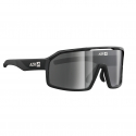 Lunettes AZR Pro Sky RX Noire Vernie et Mate / Ecran Hydrophobe Gris Miroir