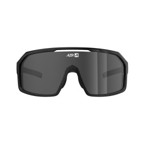 Lunettes AZR Pro Sky RX Noire Vernie et Mate / Ecran Hydrophobe Gris Miroir