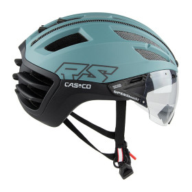 CASCO SPEEDairo2 RS GRAVEL GREEN 2 MATT - avec visière VAUTRON incluse