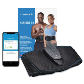 COMPEX COREBELT 5.0 - Ceinture pour Abdos et Lombaires 