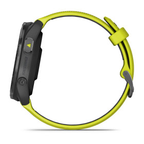 GARMIN Forerunner 965 Noire avec bracelet jaune - Montre GPS Running 