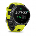 GARMIN Forerunner 965 Noire avec bracelet jaune - Montre GPS Running 