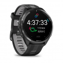 GARMIN Forerunner 965 Noire avec bracelet en silicone noir/gris - Montre GPS Running 