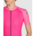 ASSOS UMA GT Jersey C2 EVO - Fluo Pink - Maillot Cycliste manches courtes Femme 