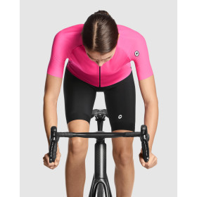 ASSOS UMA GT Jersey C2 EVO - Fluo Pink - Maillot Cycliste manches courtes Femme 