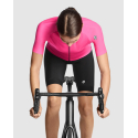ASSOS UMA GT Jersey C2 EVO - Fluo Pink - Maillot Cycliste manches courtes Femme 