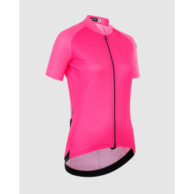 ASSOS UMA GT Jersey C2 EVO - Fluo Pink - Maillot Cycliste manches courtes Femme 