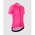 ASSOS UMA GT Jersey C2 EVO - Fluo Pink - Maillot Cycliste manches courtes Femme 