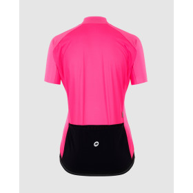 ASSOS UMA GT Jersey C2 EVO - Fluo Pink - Maillot Cycliste manches courtes Femme 