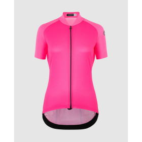 ASSOS UMA GT Jersey C2 EVO - Fluo Pink - Maillot Cycliste manches courtes Femme 