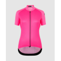 ASSOS UMA GT Jersey C2 EVO - Fluo Pink - Maillot Cycliste manches courtes Femme 