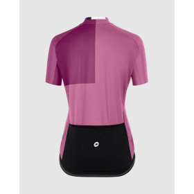 ASSOS UMA GT Jersey C2 EVO Stahlstern - Rampant Ruby - Maillot Cycliste manches courtes Femme 