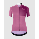 ASSOS UMA GT Jersey C2 EVO Stahlstern - Rampant Ruby - Maillot Cycliste manches courtes Femme 