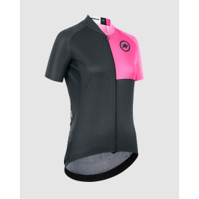 ASSOS UMA GT Jersey C2 EVO Stahlstern - Fluo Pink - Maillot Cycliste manches courtes Femme 