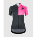 ASSOS UMA GT Jersey C2 EVO Stahlstern - Fluo Pink - Maillot Cycliste manches courtes Femme 