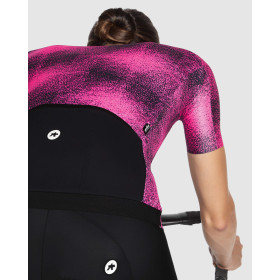 ASSOS UMA GT Jersey C2 EVO Zeus - Fluo Pink - Maillot Cycliste manches courtes Femme 