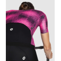 ASSOS UMA GT Jersey C2 EVO Zeus - Fluo Pink - Maillot Cycliste manches courtes Femme 