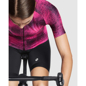 ASSOS UMA GT Jersey C2 EVO Zeus - Fluo Pink - Maillot Cycliste manches courtes Femme 