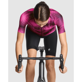 ASSOS UMA GT Jersey C2 EVO Zeus - Fluo Pink - Maillot Cycliste manches courtes Femme 