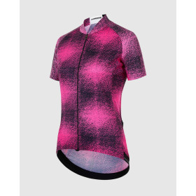 ASSOS UMA GT Jersey C2 EVO Zeus - Fluo Pink - Maillot Cycliste manches courtes Femme 