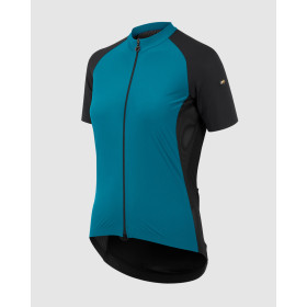 ASSOS UMA GTV Jersey C2 - Bluish Green - Maillot Cycliste manches courtes Femme 