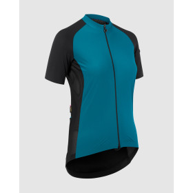 ASSOS UMA GTV Jersey C2 - Bluish Green - Maillot Cycliste manches courtes Femme 