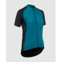 ASSOS UMA GTV Jersey C2 - Bluish Green - Maillot Cycliste manches courtes Femme 