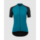 ASSOS UMA GTV Jersey C2 - Bluish Green - Maillot Cycliste manches courtes Femme 