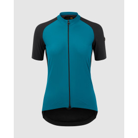 ASSOS UMA GTV Jersey C2 - Bluish Green - Maillot Cycliste manches courtes Femme 