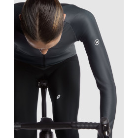 ASSOS UMA GT Spring Fall LS Jersey - Torpedo Grey - Maillot Cycliste Demie Saison manches longues Femme 