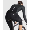 ASSOS UMA GT Spring Fall LS Jersey - Torpedo Grey - Maillot Cycliste Demie Saison manches longues Femme 