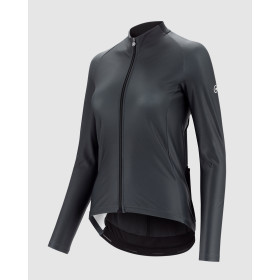 ASSOS UMA GT Spring Fall LS Jersey - Torpedo Grey - Maillot Cycliste Demie Saison manches longues Femme 